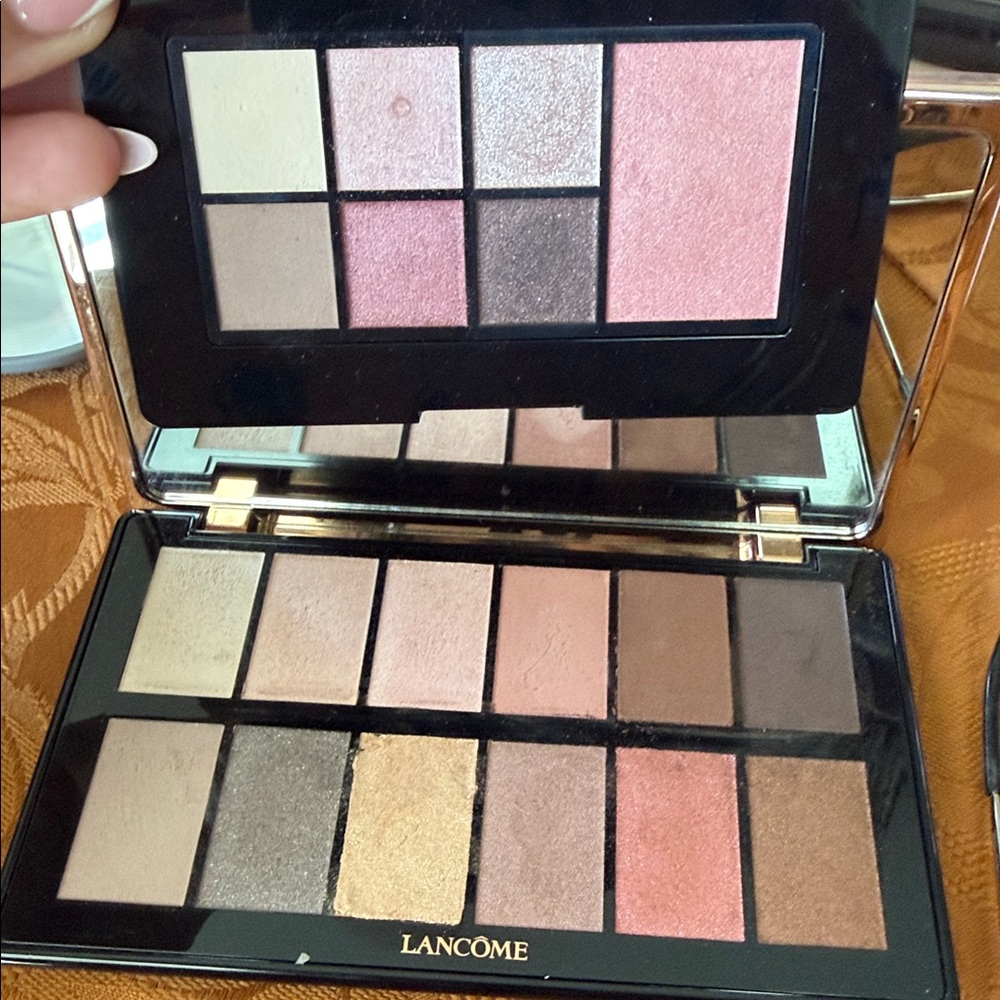 2 Lancôme eyeshadow palettes Neutral Eyeshadow & Cheek Palette